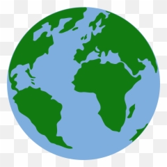 Vintage Poster Promoting - Transparent Background Earth Clipart Emoji,Globe Emoticon