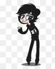 Emo Png - Emo Cartoon Art Emoji,Aesthetic Emojis Combinations