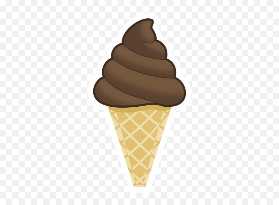 Emojis - Poop On Ice Cream Emoji,Icecream Emoji
