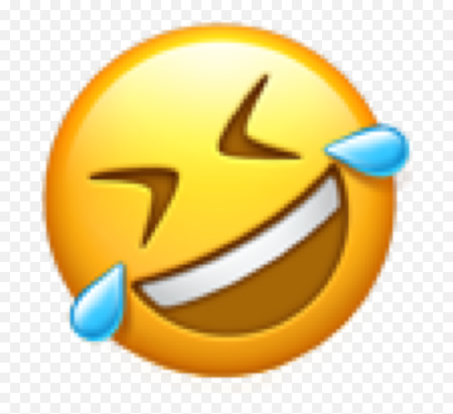 Iphone Emoji Laughing Crying Freetoedit - Emoji Iphone,Laughing Crying Emoji