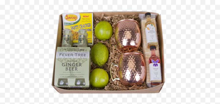 Moscow Mule And More Gift Basket By Soderbergu0027s - Olive Emoji,Cracker Emoji