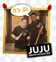 Funny Axe Throwing Instagram Captions - cool attitude captions Poster Emoji