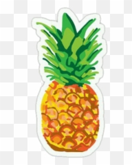 Pineapple Stickers Png Clipart - Emoji