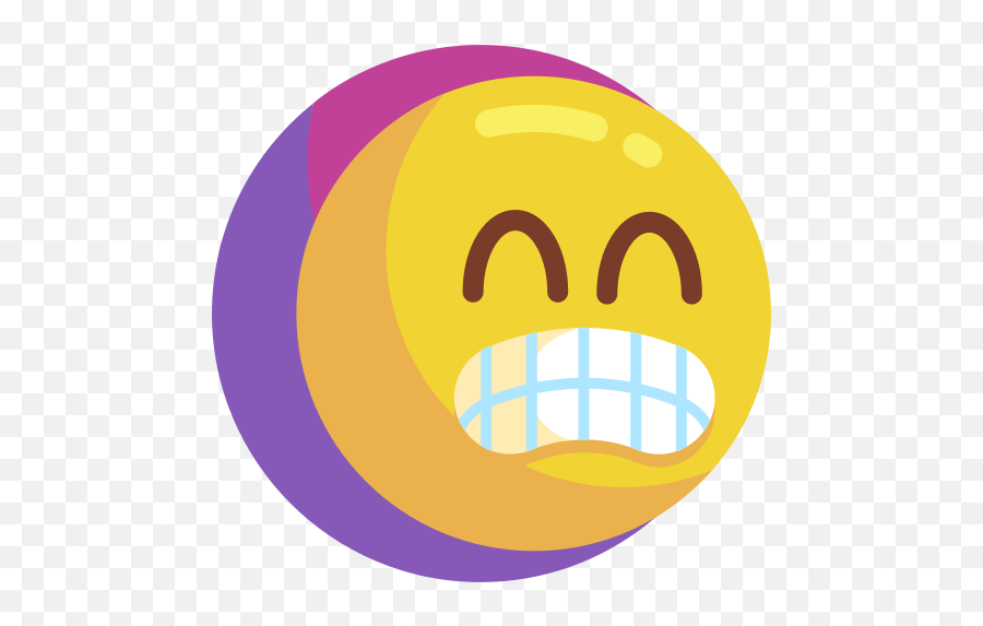 Grimacing - Free Smileys Icons Happy Emoji,Grimacing Emoji