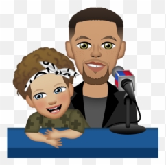 Riley Curry Rules Stephens Emoji App - Steph Curry Emoji,Family Emoji