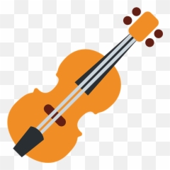 Violin Emoji Clipart - Violín Clipart,Banjo Emoji