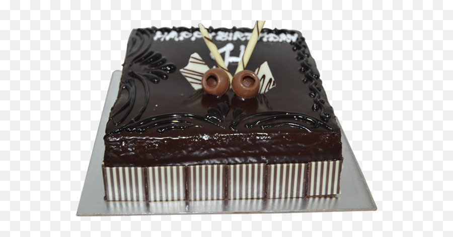 Birthday Gifts For Free Delivery Uae - Chocolate Square Cake Design Emoji,Flag Coffee Wine Cake Emoji
