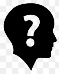 Question Marks Transparent Png Images - Head With Emoji
