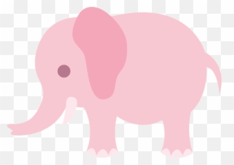 Delta Vector Elephant Transparent Png - Pink Elephant Vector Emoji,Elephant Emojis