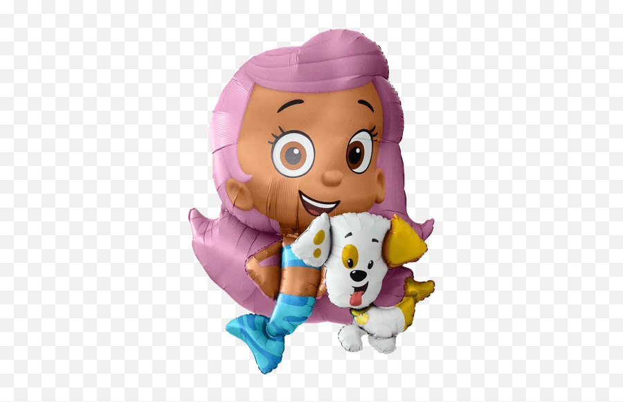 Giant Bubble Guppies Airwalker Balloon - Bubble Guppies Balloons Emoji,Walker Emoji