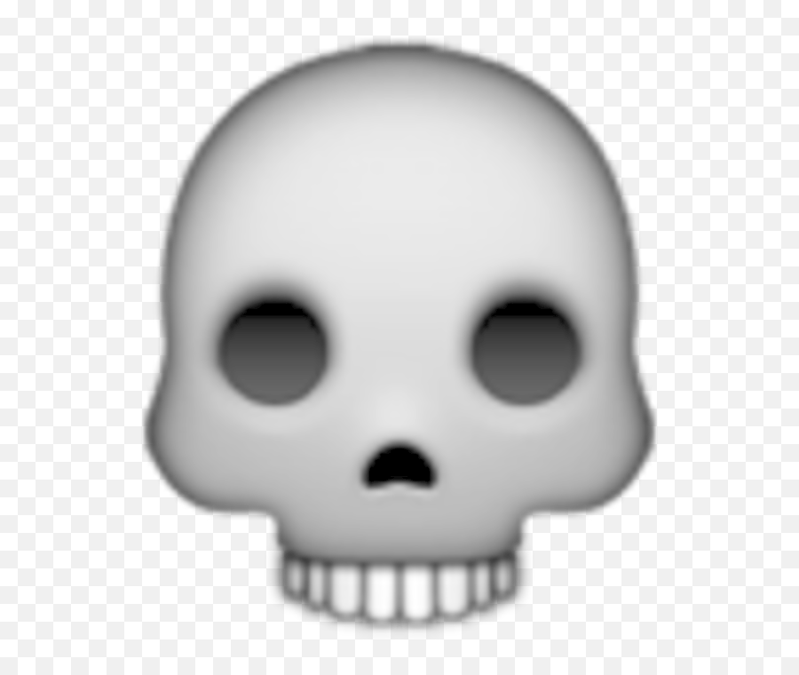 Transparent Death Wink Picture - Skull Emoji Transparent Background,Skull Emoji Png