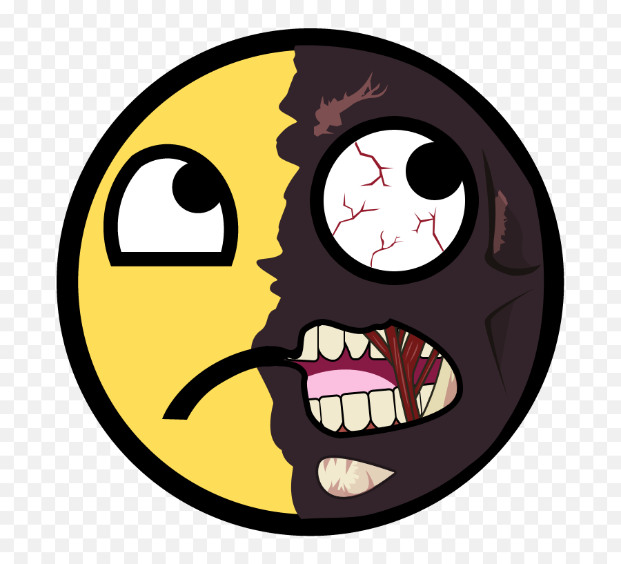 Harvey Two Face - Awesome Face Emoji,Derp Emoji