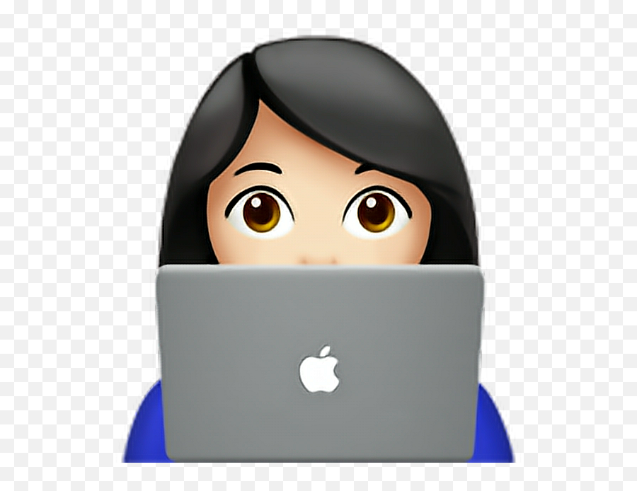Female Technologist Emoji Technologist Comput - Woman Technologist Emoji,Emoji For Computer