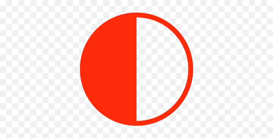 Tmt Half - Red Half Circle Png Emoji,Tiny Black Heart Emoji
