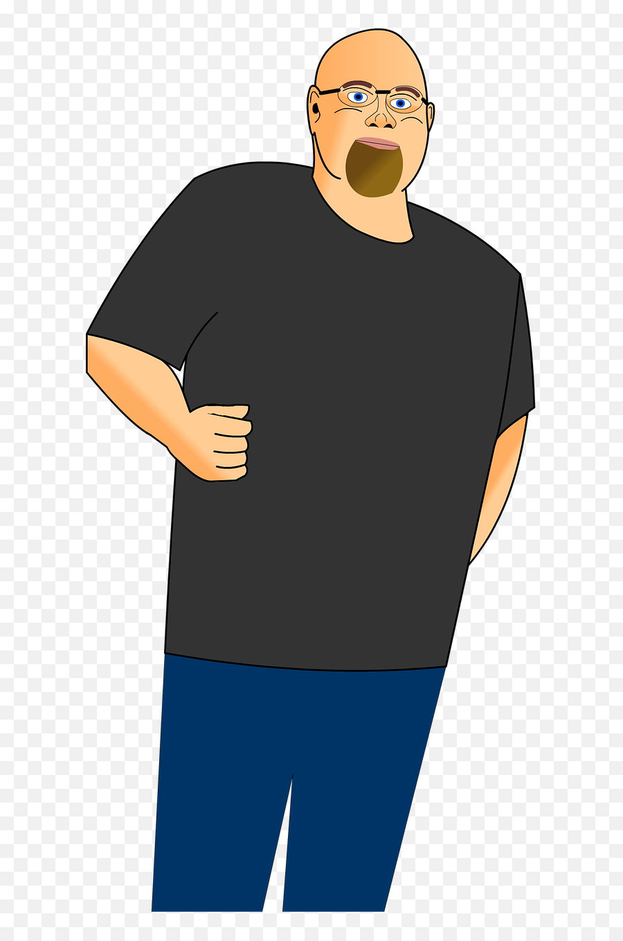 Cartoon Person Glasses Transparent - Transparent Background Person Transparent Emoji,Snake Emoji Shirt
