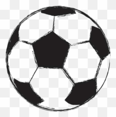 Sketch Vector Illustration - Soccer Ball Drawing Transparent Emoji,Soccer Goal Emoji