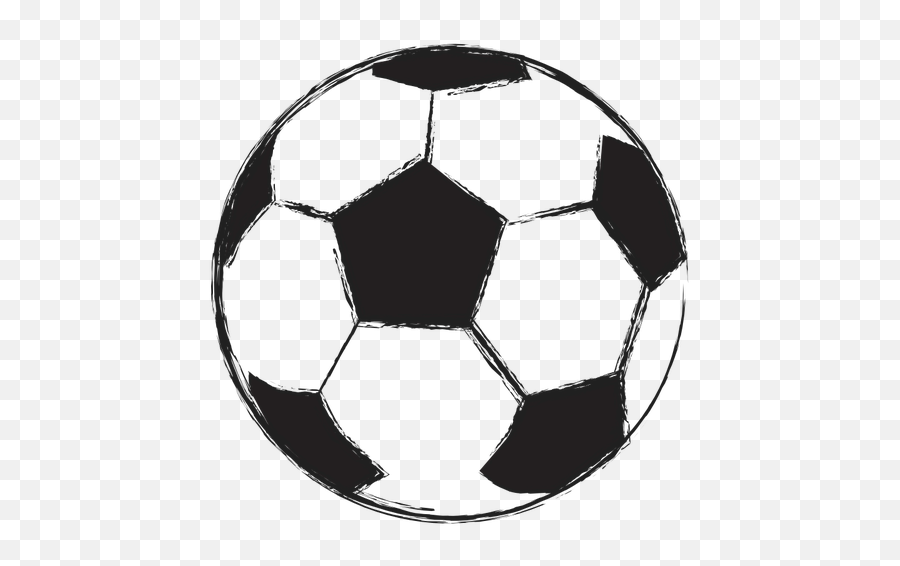 Sketch Vector Illustration - Soccer Ball Drawing Transparent Emoji,Soccer Goal Emoji