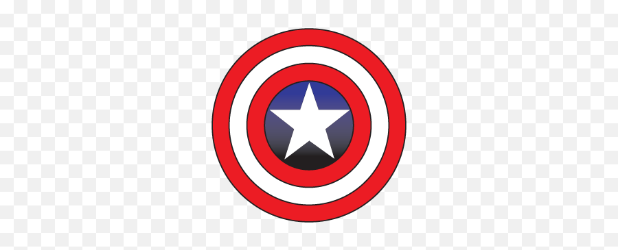 Captain America Logo Vector - Captain America Shield Decal Emoji,Captain America Emoji