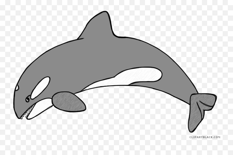 Orca Clipart Outline Orca Outline - Killer Whale Kid Drawing Emoji,Orca Emoji