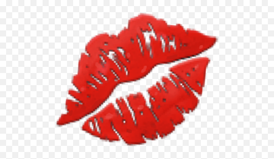 Beso Kiss Rojo Red - Illustration Emoji,Emoji De Beso