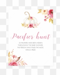Pacifier Hunt Sign Template For Fall Baby Shower - Pacifier Hunt Game Pumpkin Theme Emoji,Pacifier Emoji