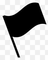Emojione Bw 1f3f4 - Emoji De Bandera Negra Png,6 God Emoji