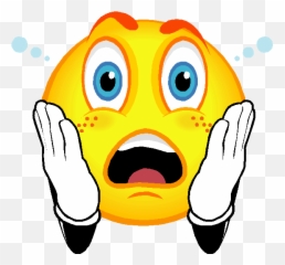 oops Positive Cookie Attitudes tm - Face Shocked Clipart Emoji