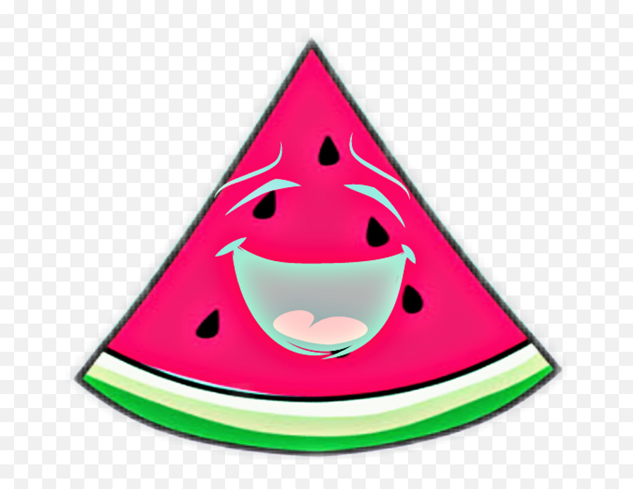 Watermelon Emoji Png Transparent Cartoon - Clip Art,Watermelon Emoji