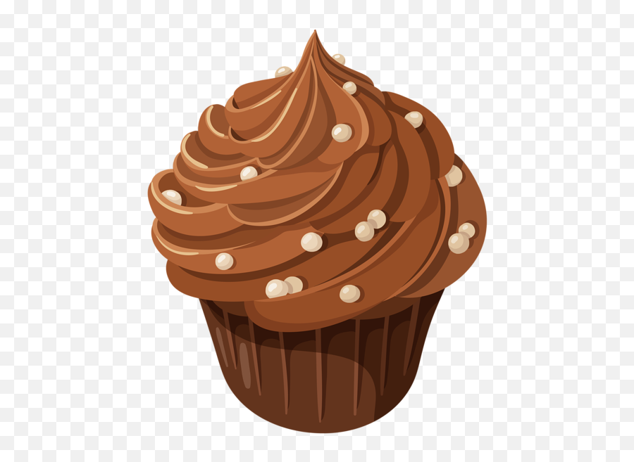 Pin - Chocolate Cupcake Clipart Emoji,Emoji Cupcake Cake