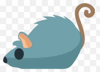 Emojione1 1f400 - Illustration Emoji,Blue Bird Emoji
