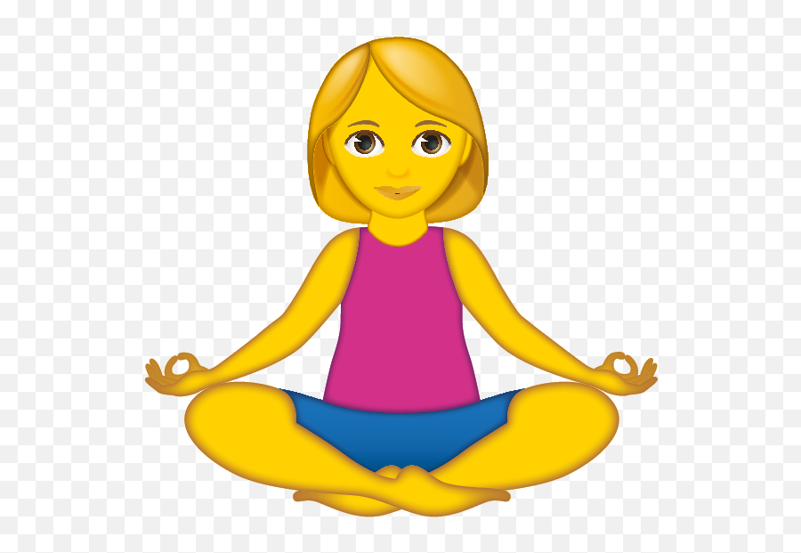 Emoji - Zen Emoji,Meditating Emoji