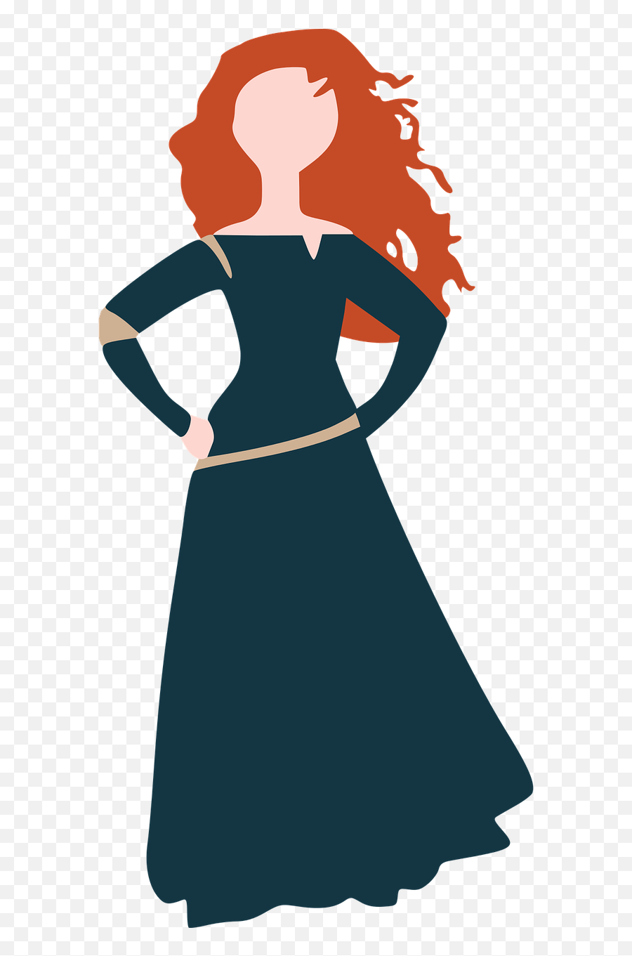 Disney Merida Brave Princess Female - Die Kleidung Emoji,Disney Princess Emoji