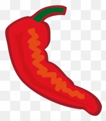 Chili Pepper Cartoon Clipart - Cartoon Chili Pepper Transparent Emoji,Pepper Emoji