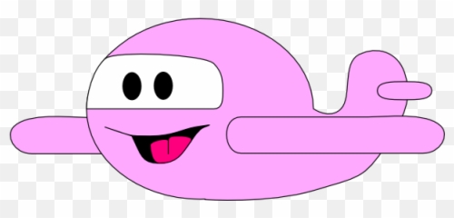 Pink Airplane Clip Art At Clker - Clip Art Emoji,Airplane Emoticon