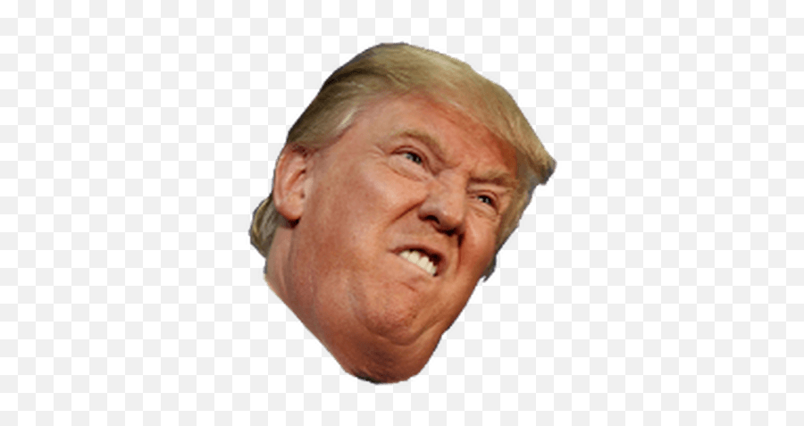 Trump Angry Face Transparent Png - Funny Face Transparent Background Emoji,Donald Trump Emoji