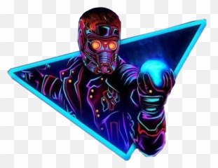 Starlord Peterquill Marvel Quill - Avengers Neon Wallpaper 4k Emoji,Quill Emoji