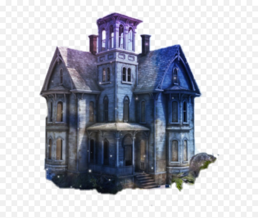 House Mansion Haunted Dilapidated - Castle Emoji,Mansion Emoji