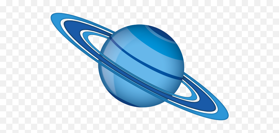 Ringed Planet - Clip Art Emoji,Emoji Designs Copy