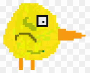 Z Duck - Bt21 Shooky Pixel Art Emoji,Duck Emoticon Text