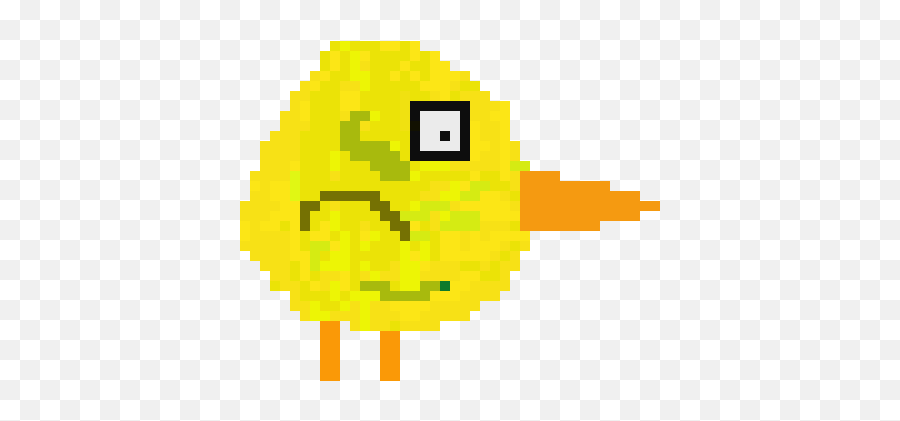 Z Duck - Bt21 Shooky Pixel Art Emoji,Duck Emoticon Text