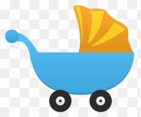 Baby Icon - Cartoon Baby Cot Png Emoji,Baby Stroller Emoji