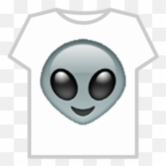 Alien Emoji - T Shirt Mask Bear Roblox,Alien Emoji Png