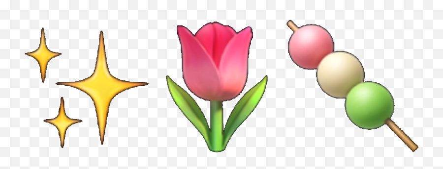 Emoji Tumblr Aesthetic Freetoedit - Garden Roses,Bud Emoji