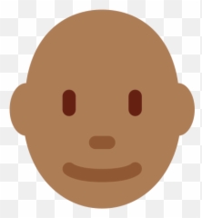 Medium - Clip Art Emoji,Bald Emoji