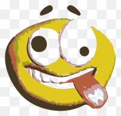 Transparent Crazy Clipart - Crazy Transparent Background Emoji,Going Crazy Emoji