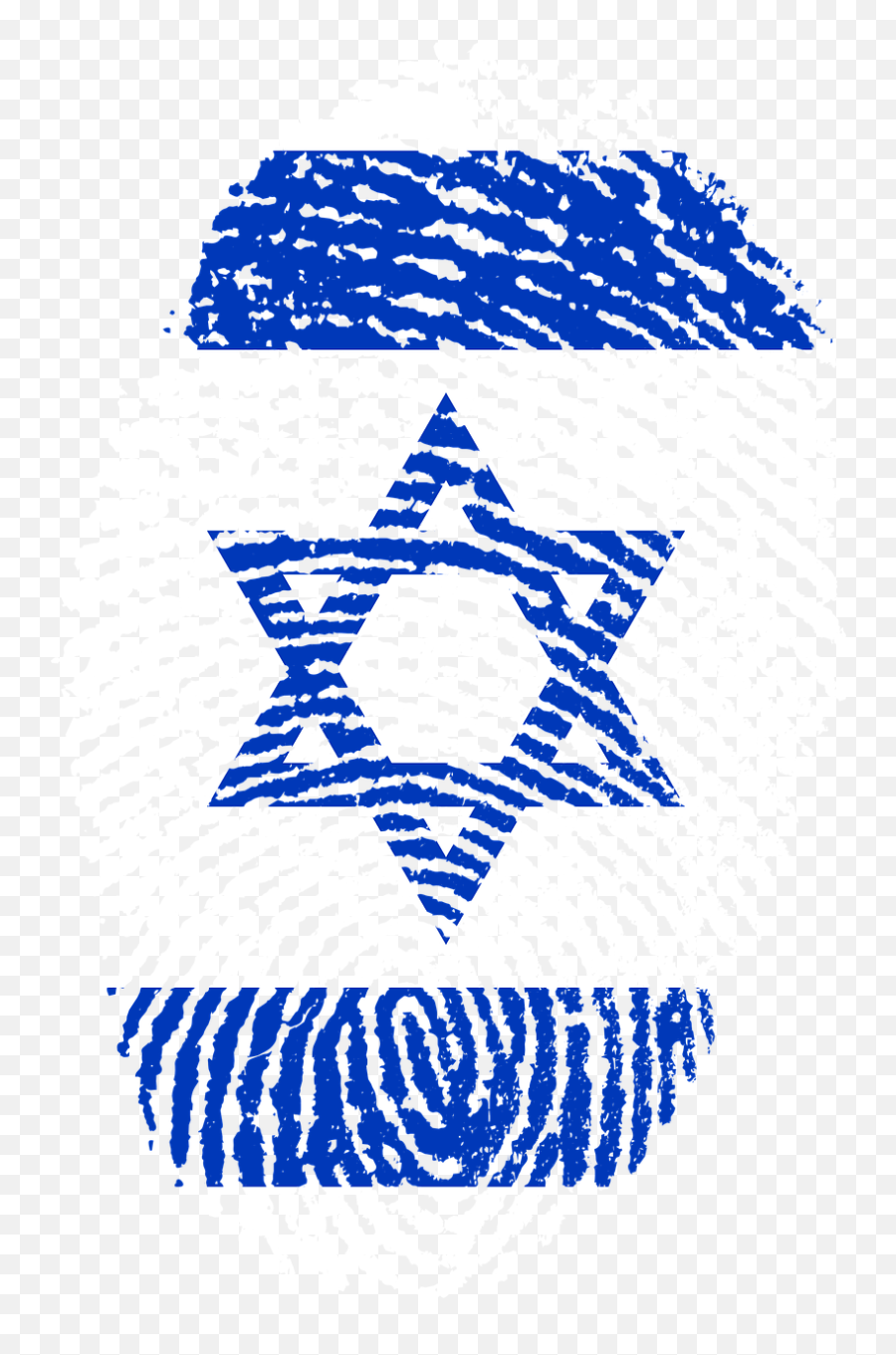 Israel Flag Fingerprint Country Pride - Challenges Of Digital India Emoji,Israeli Flag Emoji
