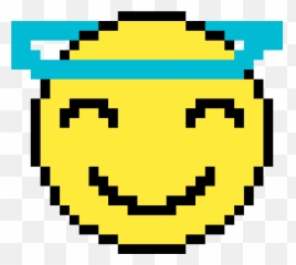 Pixilart - Crescent Moon Pixel Art Emoji,Angel Emoji Png