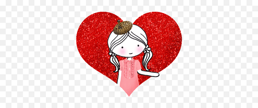 Heart Love Sticker - Gif Annelinde Tempelman Emoji,Emoji De Beso