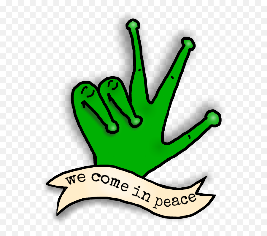 Ftehandsigns Peace Alien Hand Wecomeinpeace Cosmic Gala - Accesorios Emoji,Alien Hand Emoji