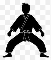 Karate Boy Man Judo - Illustration Emoji